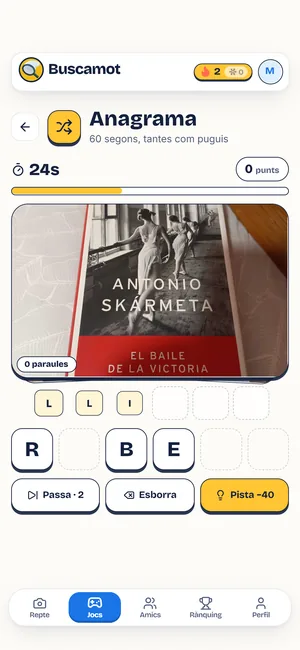 El joc Anagrama