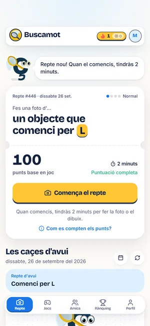 El repte diari: un objecte que comenci per L